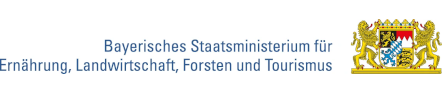 Das Logo des Bayerischen Staatsministerium für Ernährung, Landwirtschaft und Forsten - Link zum StMELF https://www.stmelf.bayern.de/